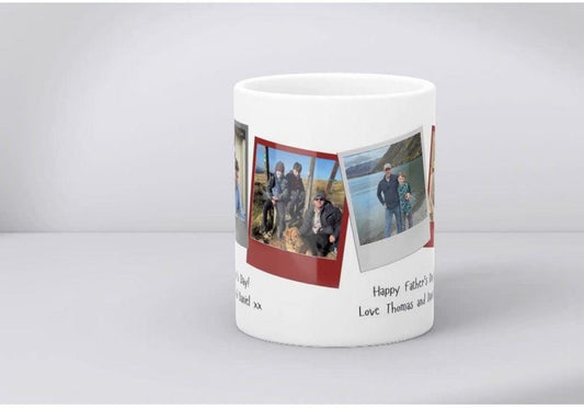 Personalised custom photo mug for Dad